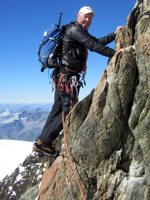 Halbe Breithorntraversierung Bergführer Zermatt